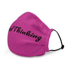 Load image into Gallery viewer, Elev8ted Thinking Mask (Hot Pink w/Black font)