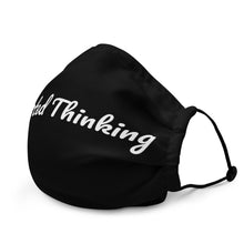 Load image into Gallery viewer, Elev8ted Thinking Mask (Black w/White font)