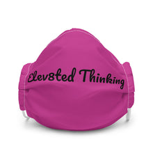 Load image into Gallery viewer, Elev8ted Thinking Mask (Hot Pink w/Black font)