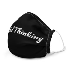 Load image into Gallery viewer, Elev8ted Thinking Mask (Black w/White font)