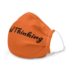 Load image into Gallery viewer, Elev8ted Thinking Mask (Orange w/Black font)