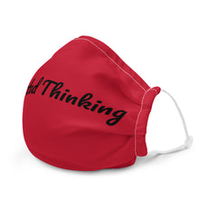 Load image into Gallery viewer, Elev8ted Thinking Mask (Red w/Black font)