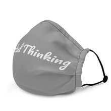 Load image into Gallery viewer, Elev8ted Thinking Mask (Gray w/White font)
