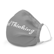 Load image into Gallery viewer, Elev8ted Thinking Mask (Gray w/White font)
