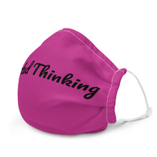 Load image into Gallery viewer, Elev8ted Thinking Mask (Hot Pink w/Black font)
