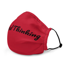 Load image into Gallery viewer, Elev8ted Thinking Mask (Red w/Black font)
