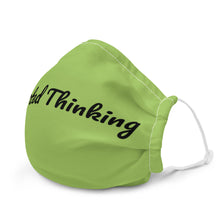 Load image into Gallery viewer, Elev8ted Thinking Mask (Green w/Black font)
